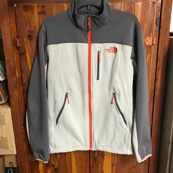 The North Face Nimble Jacket - Men's Apex Soft Shell Jacket Gray sz M - Picture 12 of 14